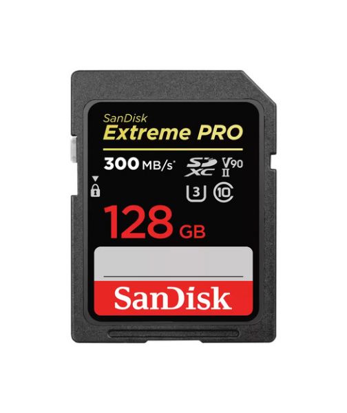 SanDisk Extreme PRO 128GB SDXC Memory Ca resmi